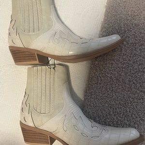 Brand new never worn cowboy ankle boots